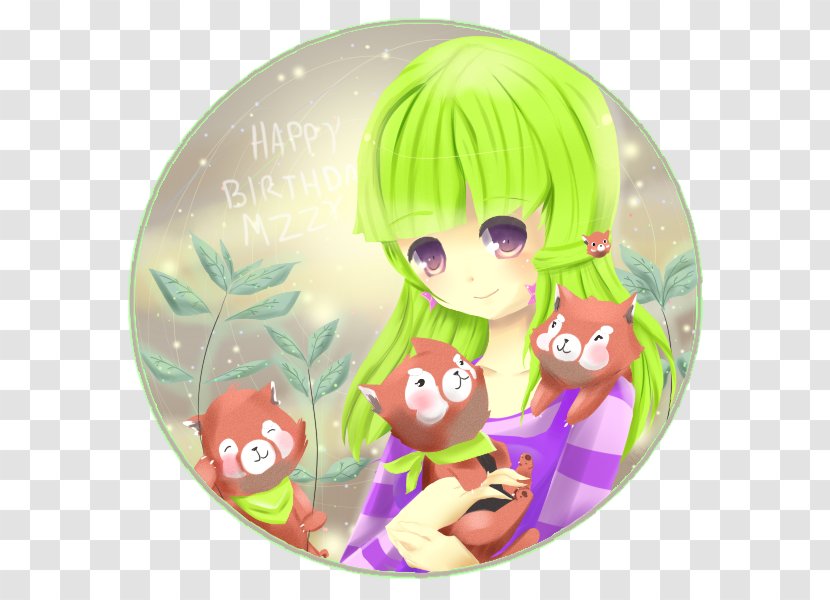 Christmas Ornament Character Animated Cartoon - White Happy Birthday Transparent PNG