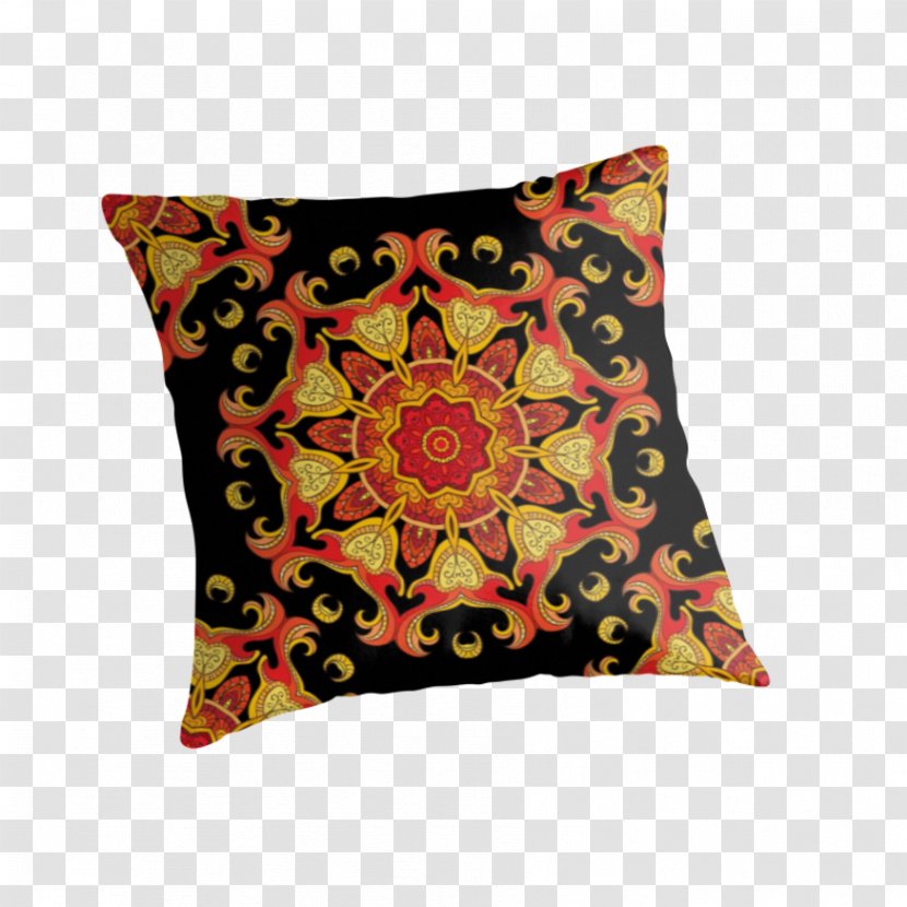 Throw Pillows Information Ornament Pattern - Mandala - Patterns Transparent PNG
