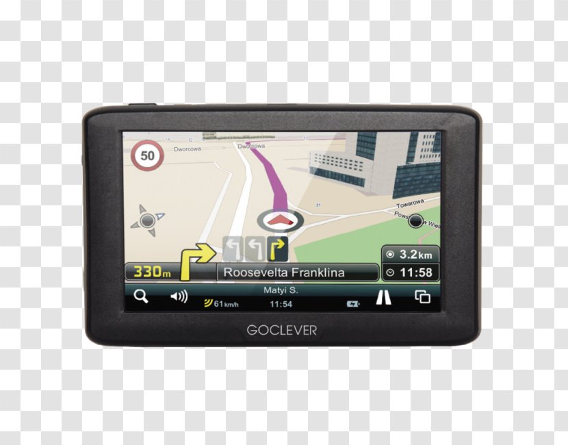 Poland GPS Navigation Systems Car Automotive System - Global Positioning Transparent PNG