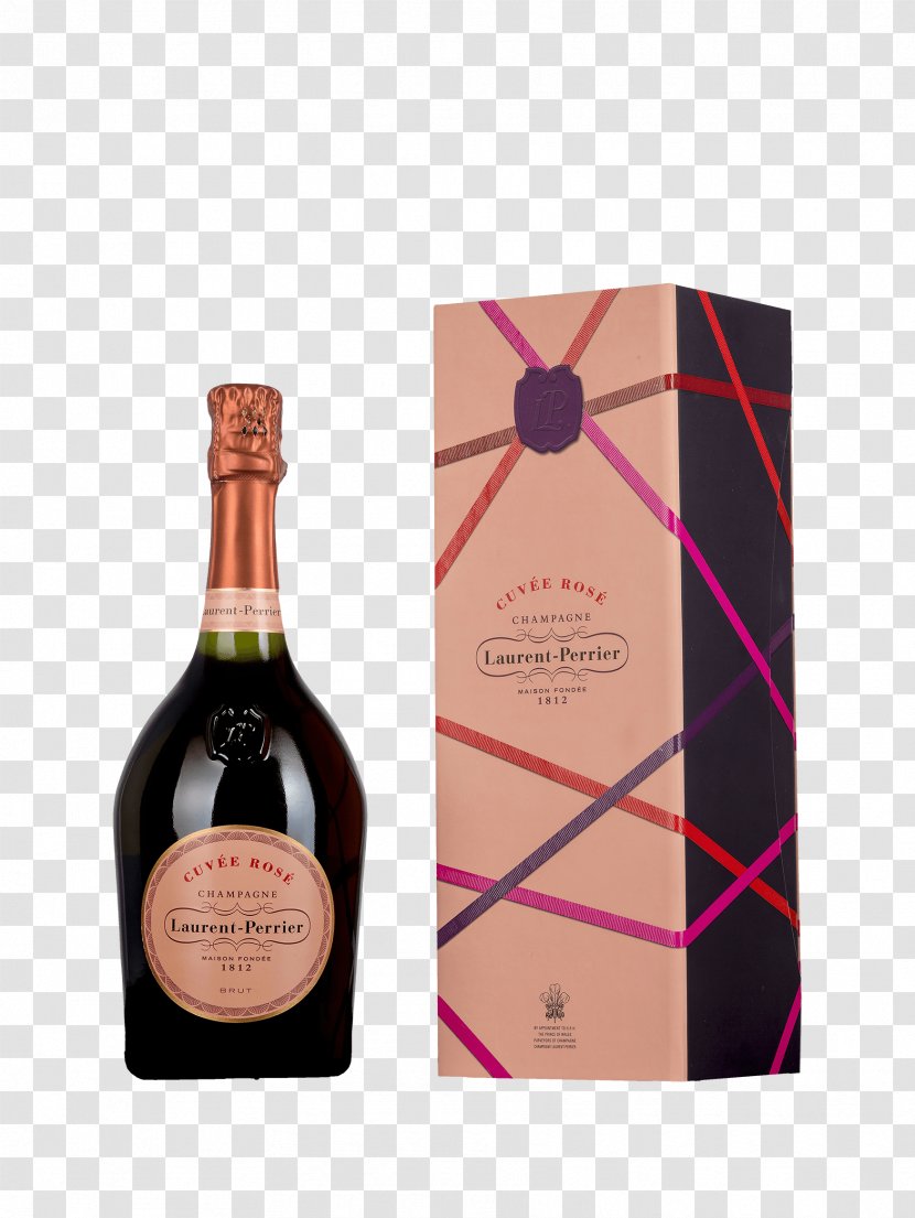 Champagne Rosé Wine Laurent-perrier Group - Bottle Transparent PNG