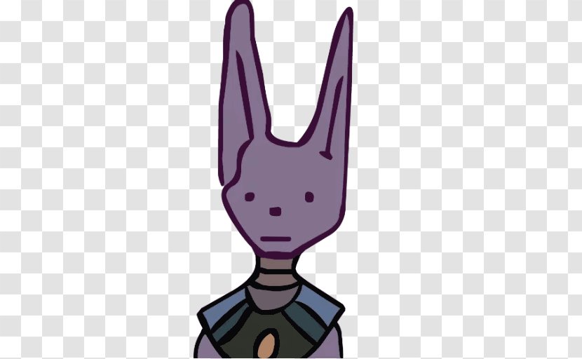 Beerus Master Roshi Animated Film Dragon Ball Paragus - Easter Bunny Transparent PNG