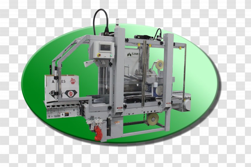 Machine Case Sealer Manufacturing The Sims 3 Industry - Green Back Transparent PNG