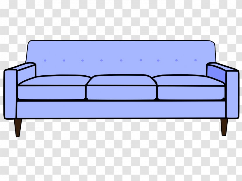 Couch Cartoon Sofa Bed Clip Art - Tutorials Cliparts Transparent PNG