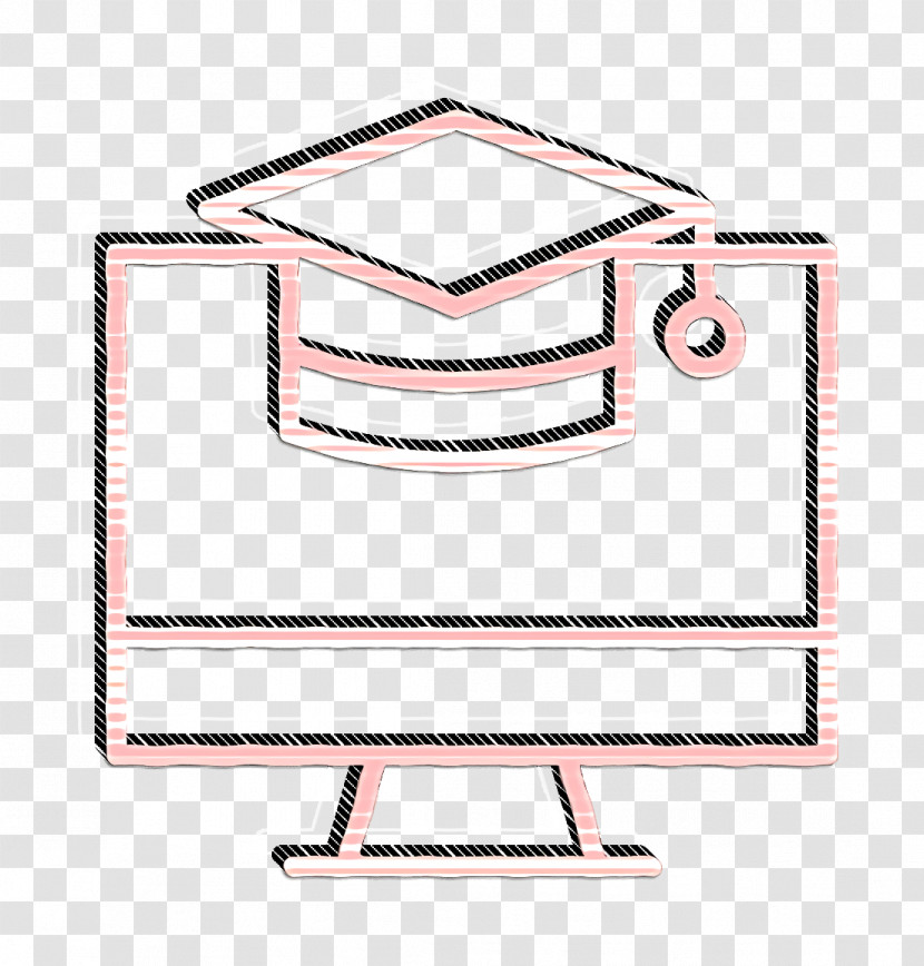 School Icon Screen Icon Transparent PNG