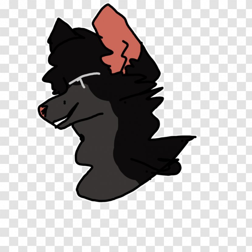 Dog Silhouette Character Clip Art - Carnivoran Transparent PNG