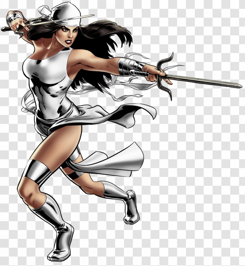 DeviantArt Elektra Art Museum - Cartoon - Cartoon-marvel Comics Transparent PNG