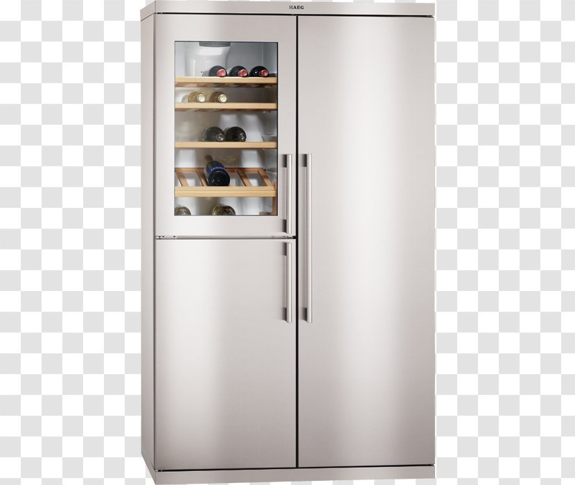 Refrigerator AEG S95900XTM0 Freezers Home Appliance Kitchen - Shelf Transparent PNG