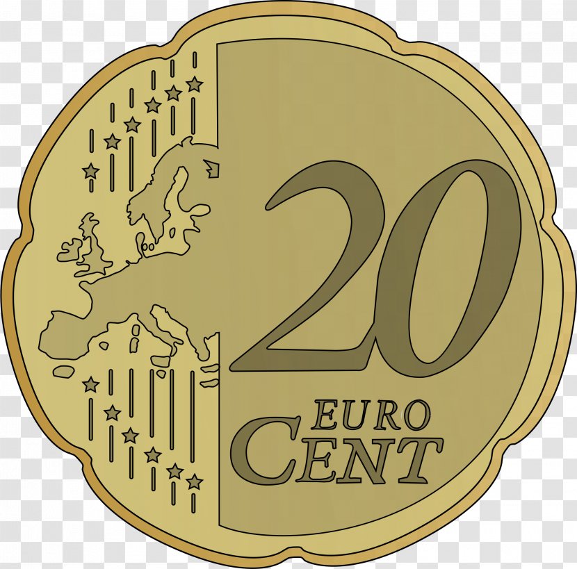 1 Cent Euro Coin 50 20 Clip Art Transparent PNG