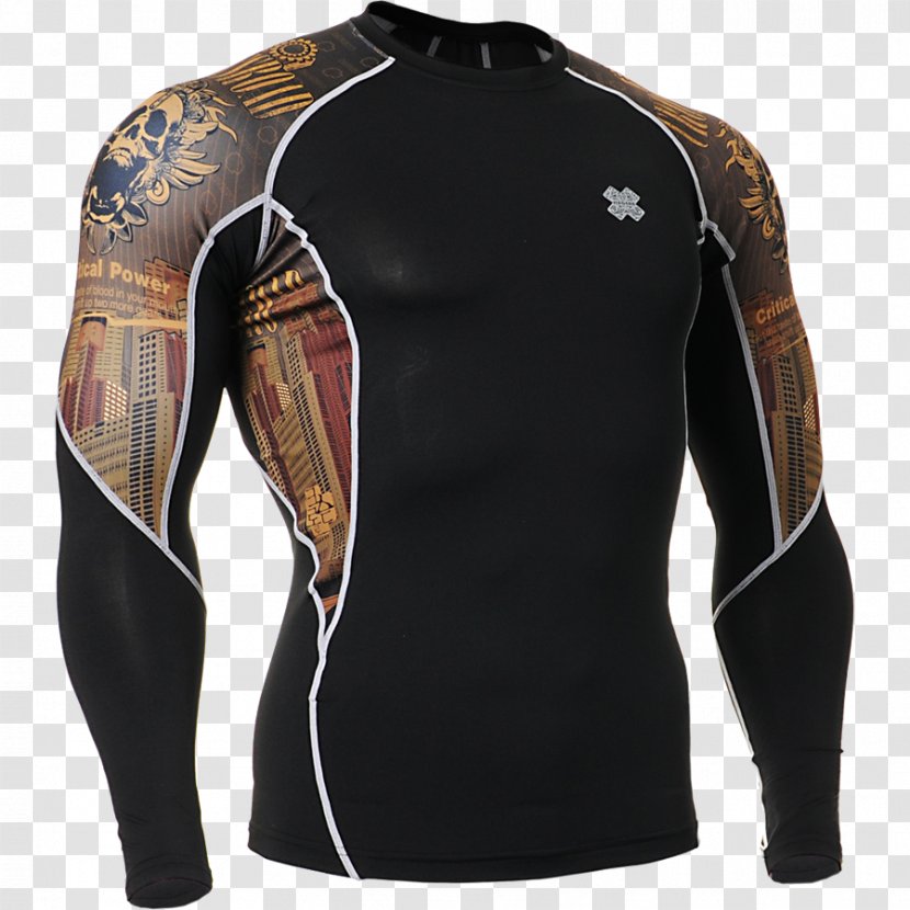 T-shirt Hoodie Rash Guard Clothing - Shirt - Reebok Transparent PNG