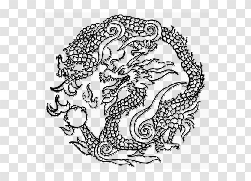 Chinese Dragon Icon - Mythical Creature Transparent PNG