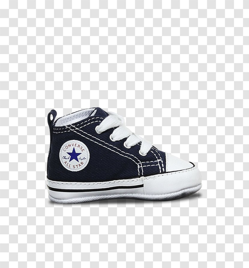 Chuck Taylor All-Stars Sports Shoes Baby Converse Crib First Star Hi - Tennis For Women Navy Transparent PNG