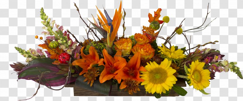 Floral Design Table Centrepiece Cut Flowers - Flower Transparent PNG