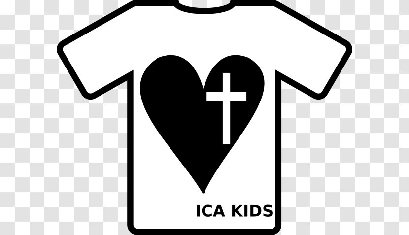 T-shirt Clip Art Vector Graphics Clothing - Heart - Ica Transparent PNG