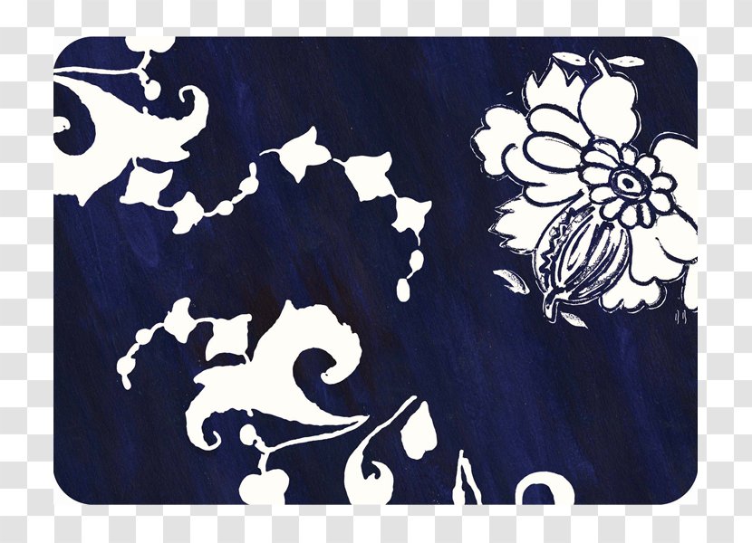Tray Blue Place Mats Tableware Gien - Placemat - Indigo Transparent PNG