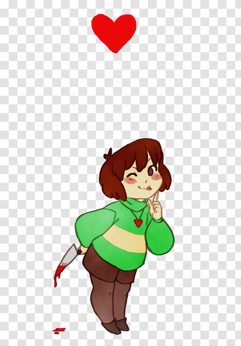 Undertale Christmas - Paint - Heart Animation Transparent PNG