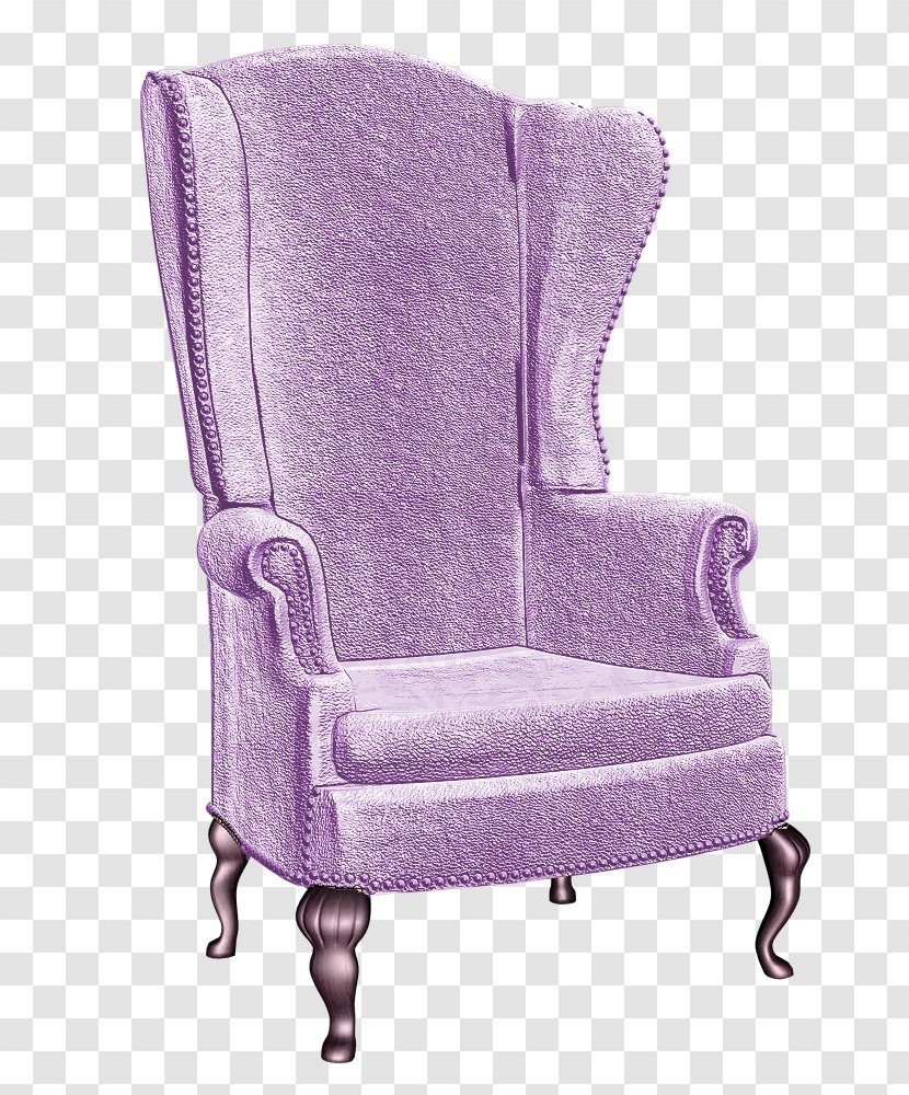 Chair Couch Stool - Comfort - Purple Simple Sofa Decoration Pattern Transparent PNG