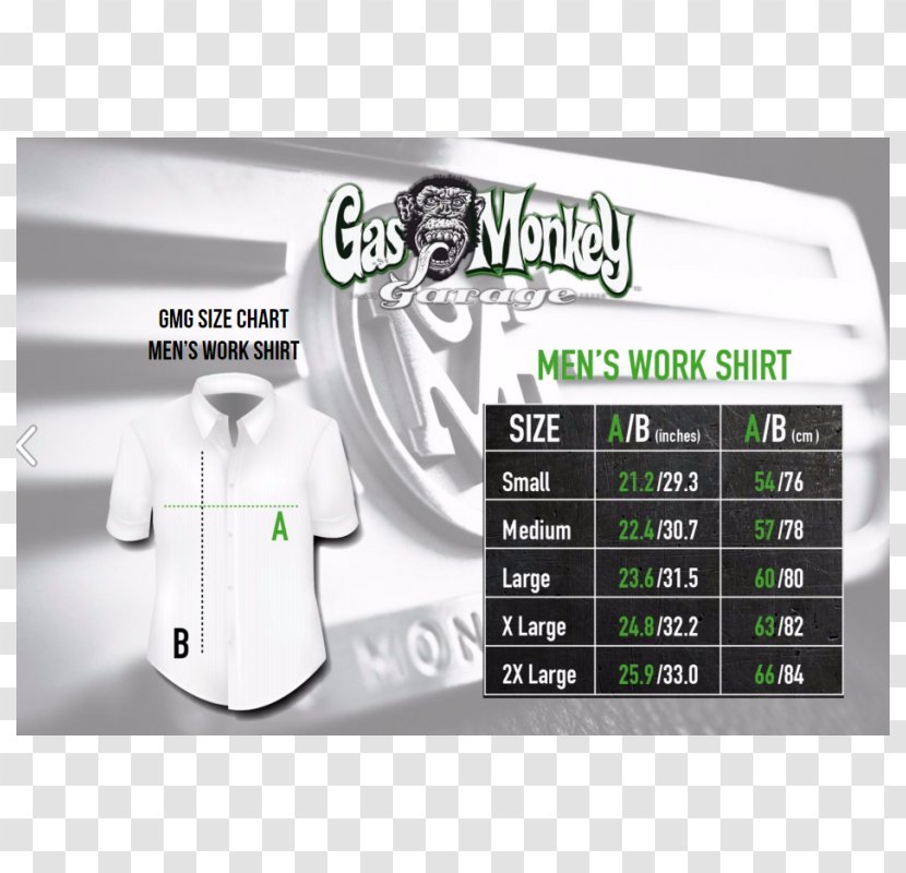 T-shirt Dress Shirt Gas Monkey Garage Jacket Transparent PNG