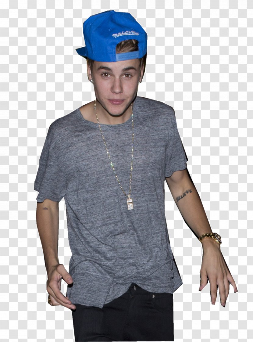 Justin Bieber Hannah Montana T-shirt Clip Art - Cap Transparent PNG
