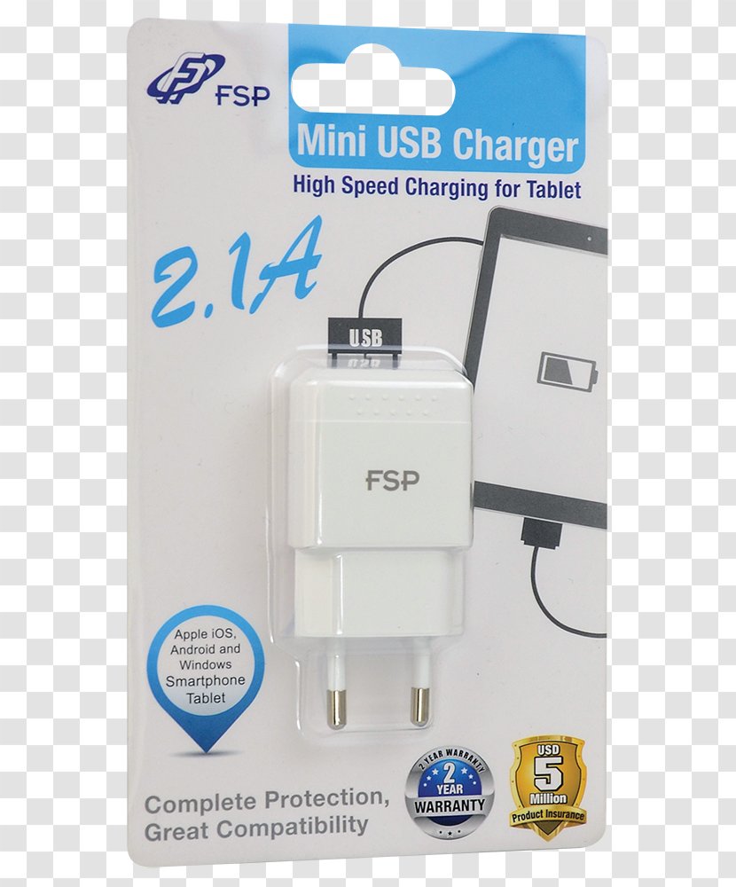 Battery Charger AC Adapter FSP Group USB - Scp Foundation - Usb Transparent PNG