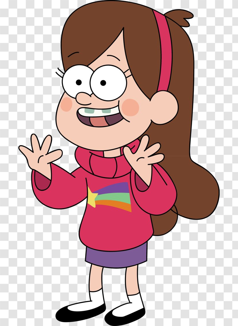 Mabel Pines Dipper Stanford Bill Cipher Wendy - Watercolor - Gravity Falls Cliparts Transparent PNG