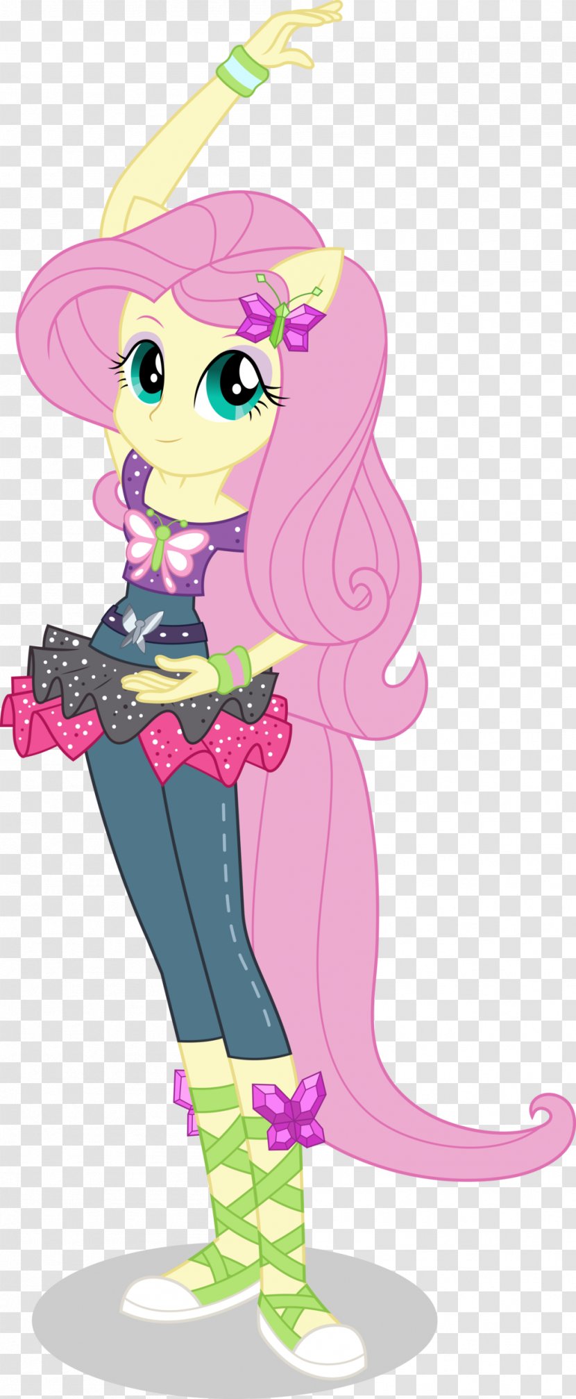 Fluttershy Twilight Sparkle Pinkie Pie Rarity Rainbow Dash - Tree - Dancing Transparent PNG