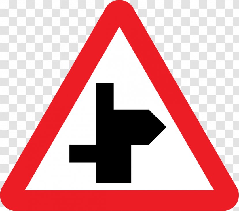 Road Signs In Singapore Traffic Sign Warning Side - Point - UK Transparent PNG