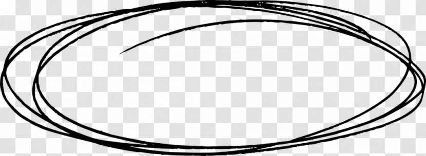 Drawing Speech Balloon Doodle - Black And White - Ovel Transparent PNG