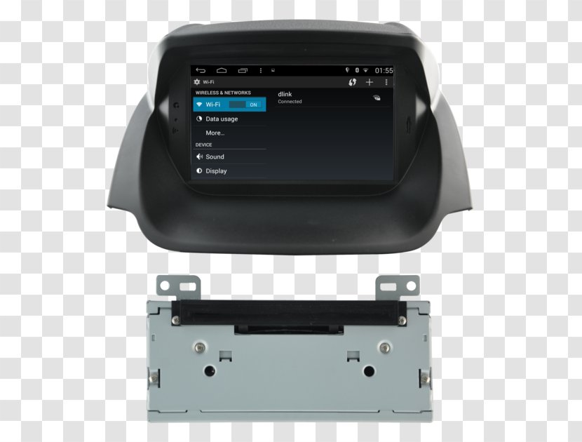 Ford EcoSport GPS Navigation Systems Car Motor Company - Automotive System - Bluetooth Usb Transparent PNG