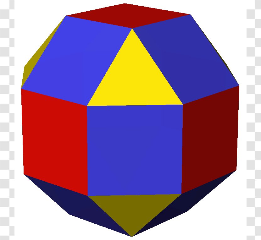 Uniform Polyhedron Regular Archimedean Solid Face - Vertex Transparent PNG