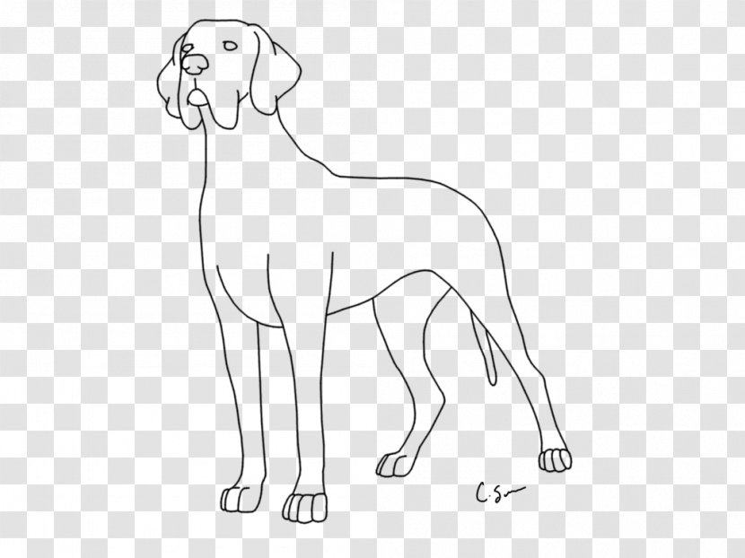 Dog Breed Puppy Great Dane Coloring Book Line Art Transparent PNG