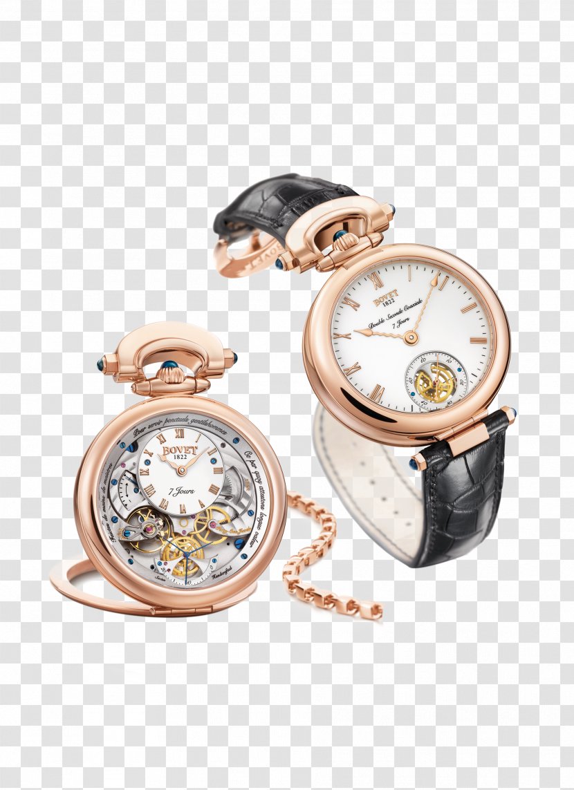 Bovet Fleurier Watch Tourbillon Clock - Grande Complication Transparent PNG