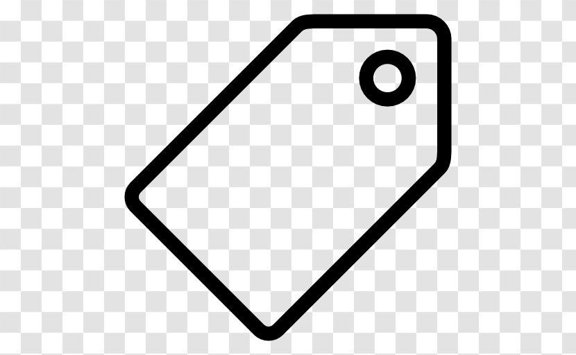 Label Icon - Black - Images Of Price Tags Transparent PNG