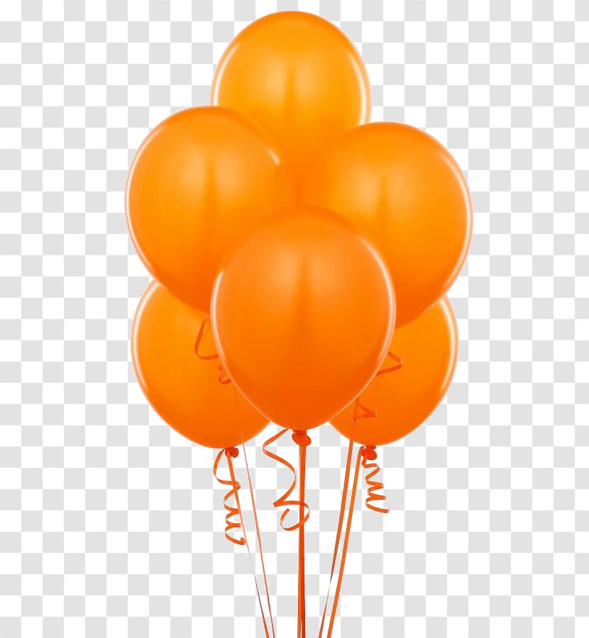 Balloon Orange Birthday Amazon.com Clip Art - Wedding Transparent PNG