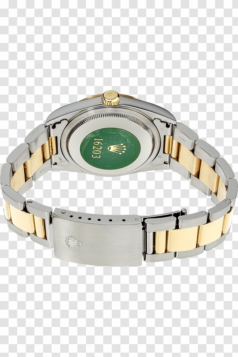 Platinum Rolex Watch Strap Transparent PNG