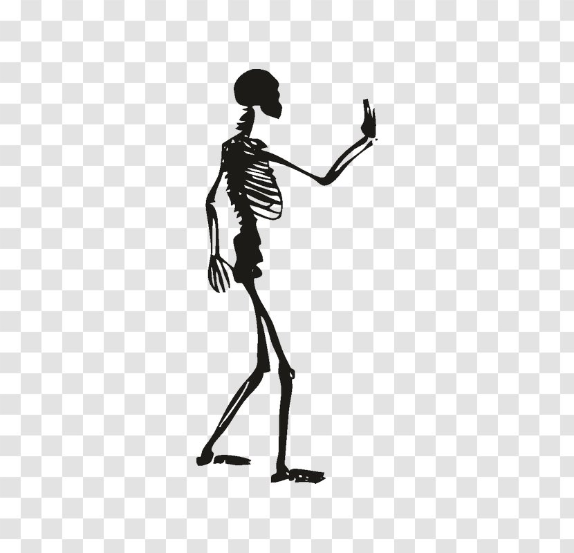 Human Skeleton Finger Schablone - Air Brushes - Drawing Transparent PNG