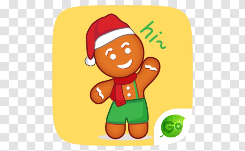 Illustration Christmas Ornament Clip Art Computer Keyboard Product - Gingerbread Man Cooking Transparent PNG