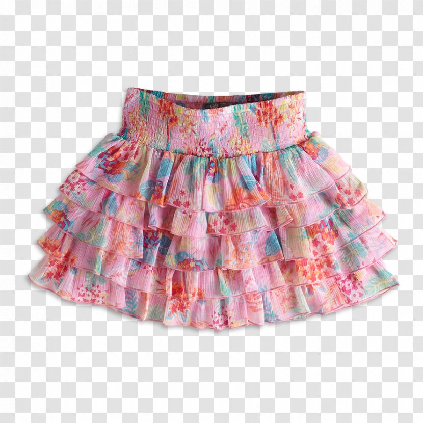 Dress Ruffle Skirt Pink M Dance Transparent PNG