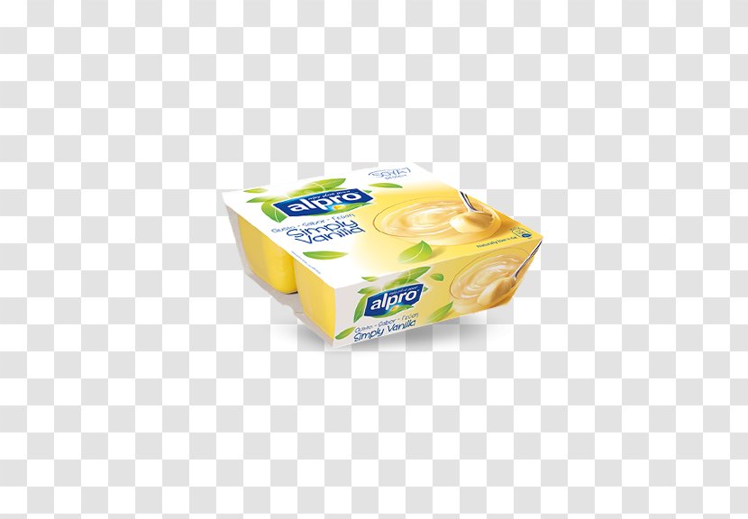 Soy Milk Alpro Dessert Yogurt Soybean - Food - Vanilla Transparent PNG