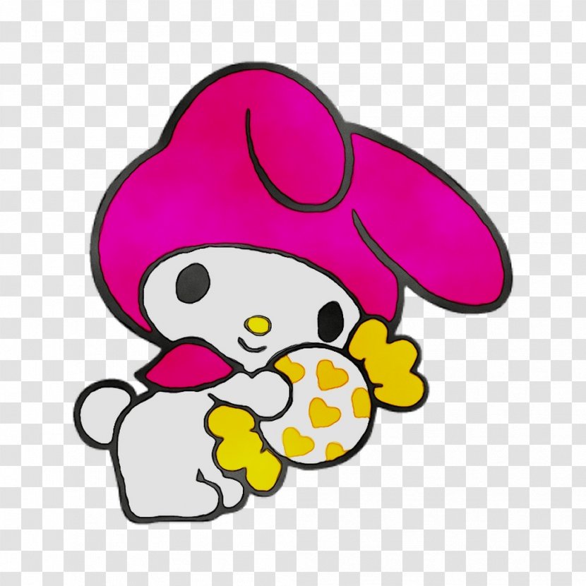 Easter Car My Melody Clip Art Parable Of The Talents Or Minas - Sticker - Magenta Transparent PNG