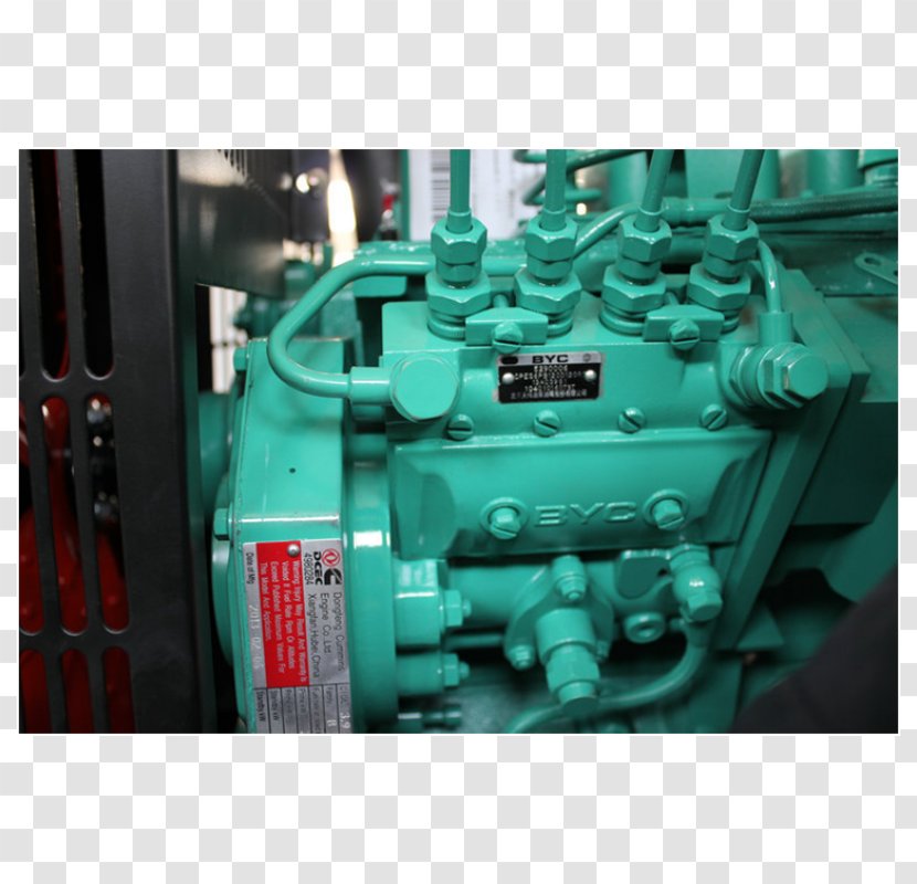 Engine Metal Machine - Diesel Generator Transparent PNG