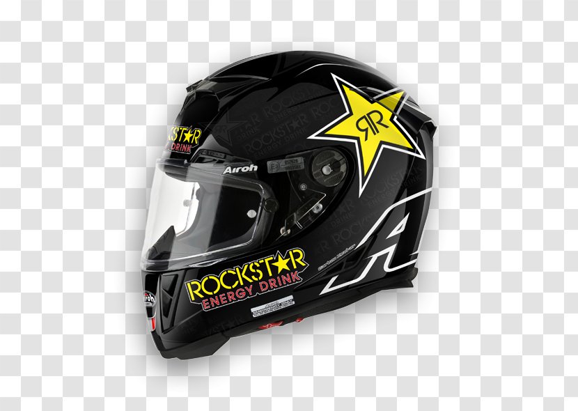 Motorcycle Helmets GP 500 MotoGP AIROH - Bicycle Clothing Transparent PNG