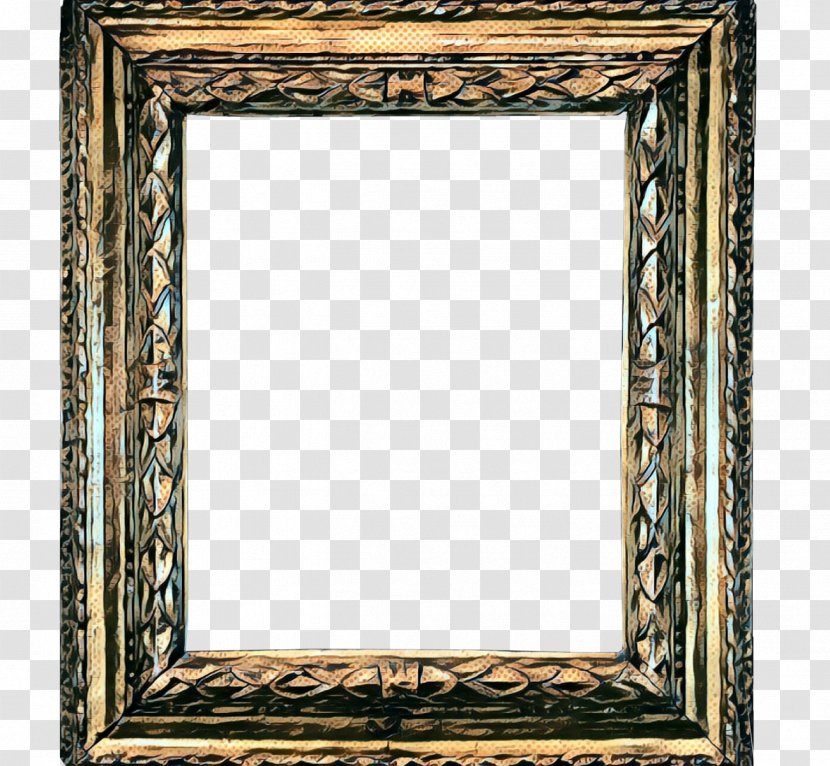 Wood Background Frame - Film - Interior Design Mirror Transparent PNG