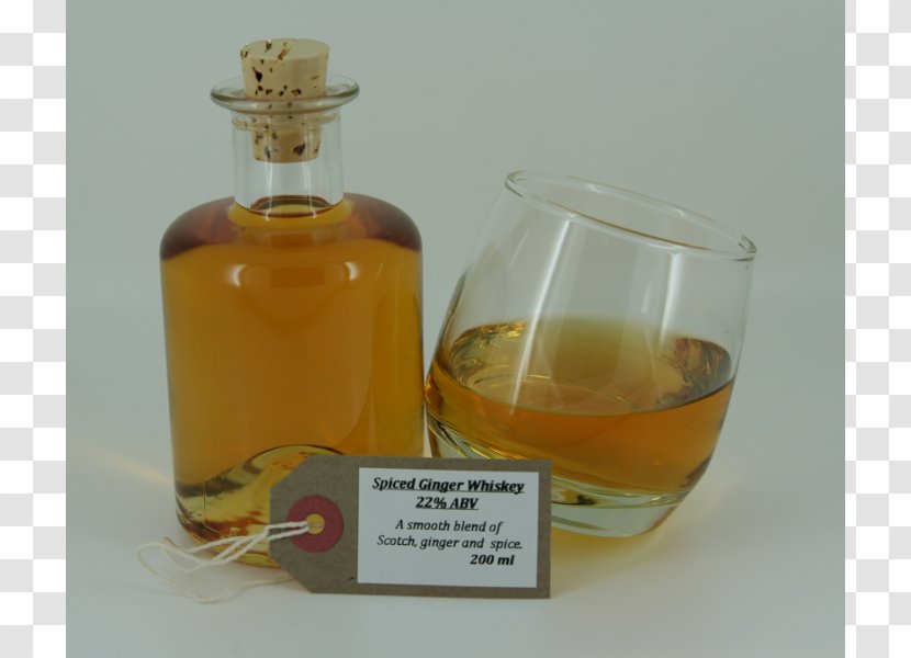 Liqueur Whiskey Glass Bottle Caramel Color Transparent PNG