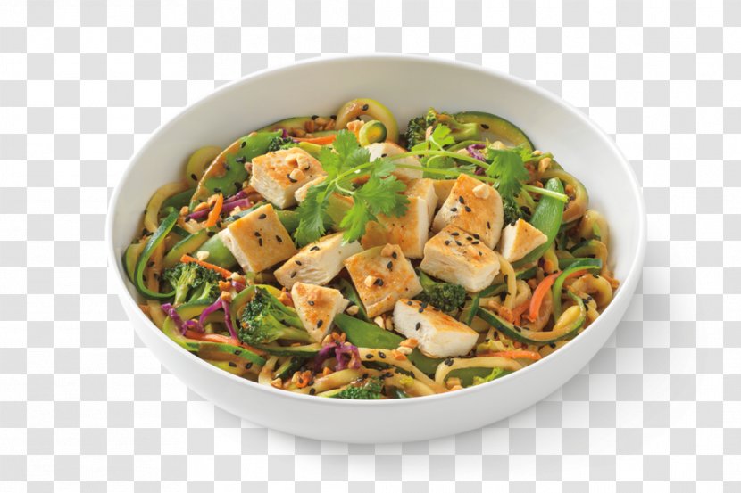 Pho Noodles & Company Chicken Salad - Meat - Zucchini Spice Cake Mix With Transparent PNG