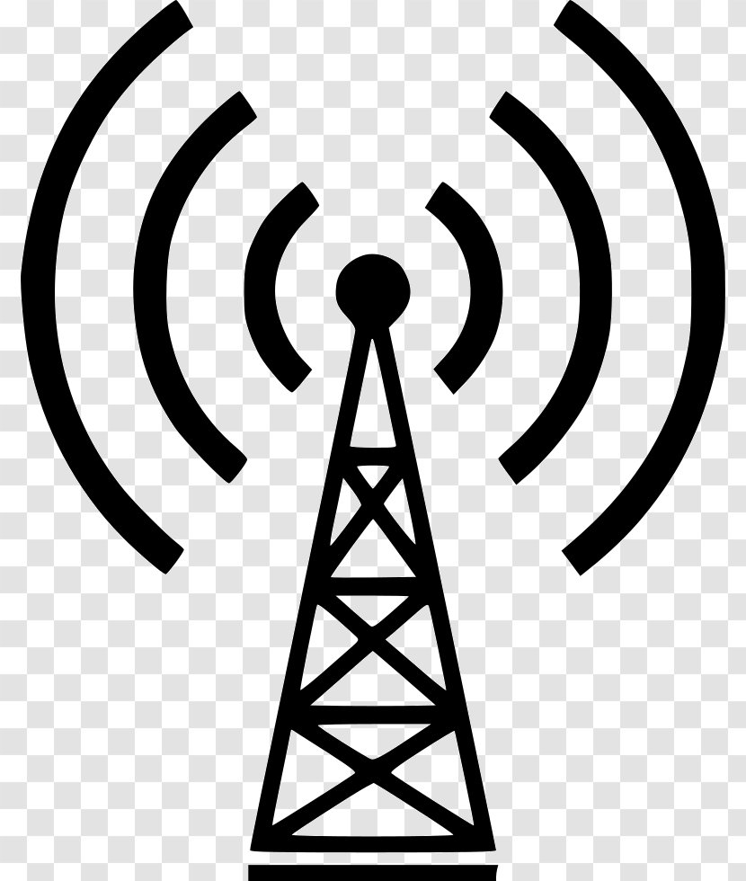 Radio Wave Telecommunications Tower Transparent PNG