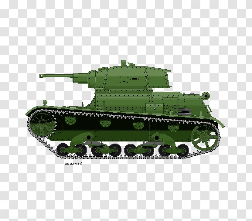 Churchill Tank Pixel Art Second World War - Armoured Fighting Vehicle - Flying The Plane Transparent PNG