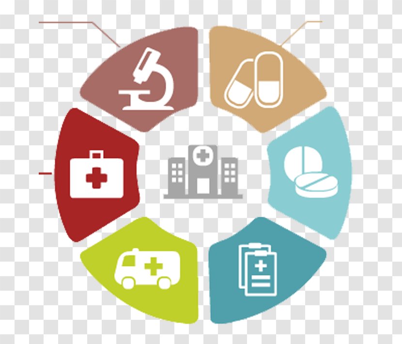 Circle Medicine Clip Art - Logo - Medical PPT Material Transparent PNG