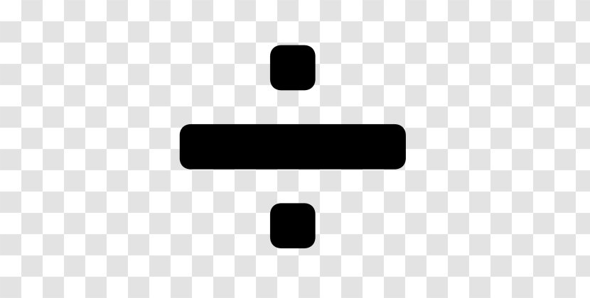 Obelus Division Mathematics Symbol - Number Sign Transparent PNG