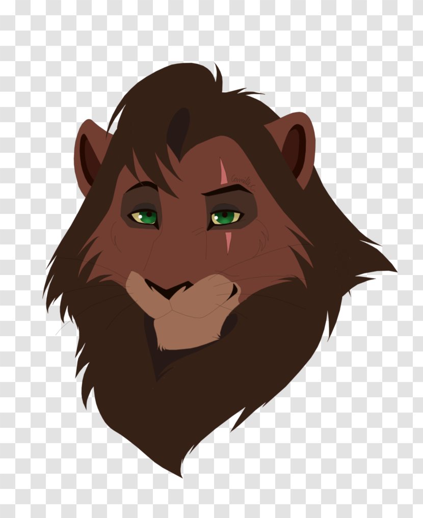 Lion Scar Zira Ahadi Mufasa - Snout Transparent PNG