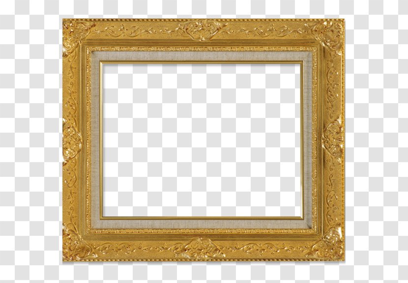 Picture Frame Gold Download Chemical Element Transparent PNG